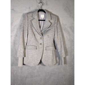 Favorite Daughter Women's Blazer Jacket SZ S Gray Preowned EUC